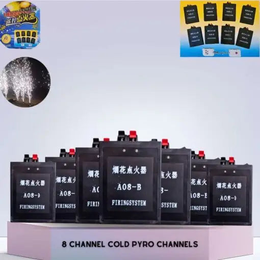 8 Channel Cold Pyro Controller | Firing System | Cold Pyro Receivers