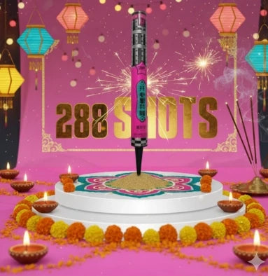 288 Hand Shots Crackers -5 minutes contiunous